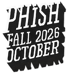 Phish Fall 2026 October